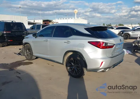 2017 Lexus Rx 350 F Sport from USA, damaged, VIN 2T2ZZMCA8HC052126